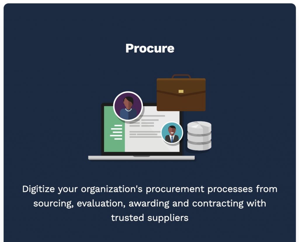 Scale procure for procuring enties and B2B buyers
