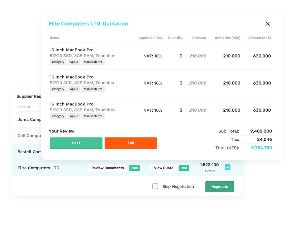 Buyers can evaluate, award and manage contracts on Scale