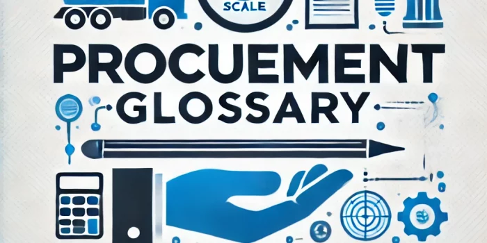 procurement glossary