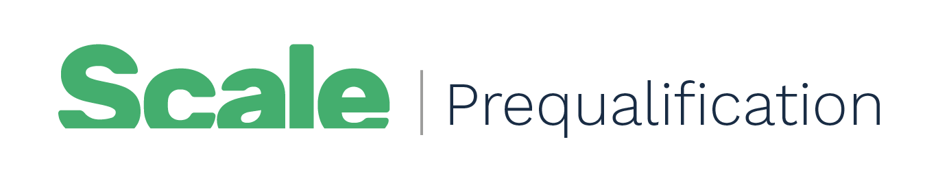 Scale Prequalification