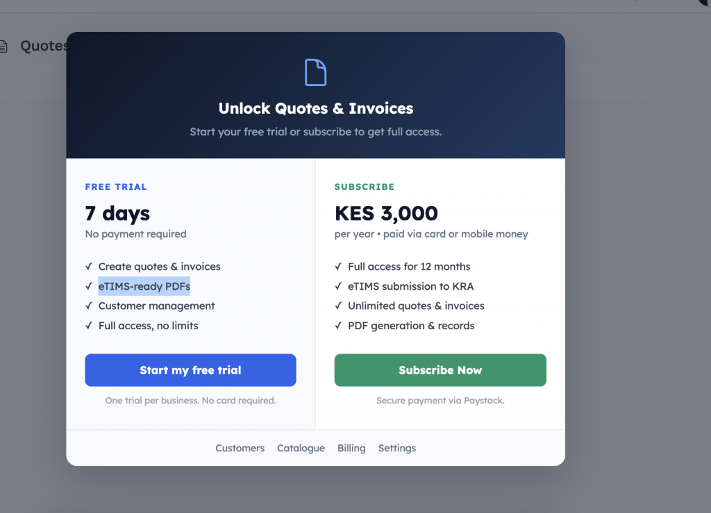 Scale - Quotes & Invoices